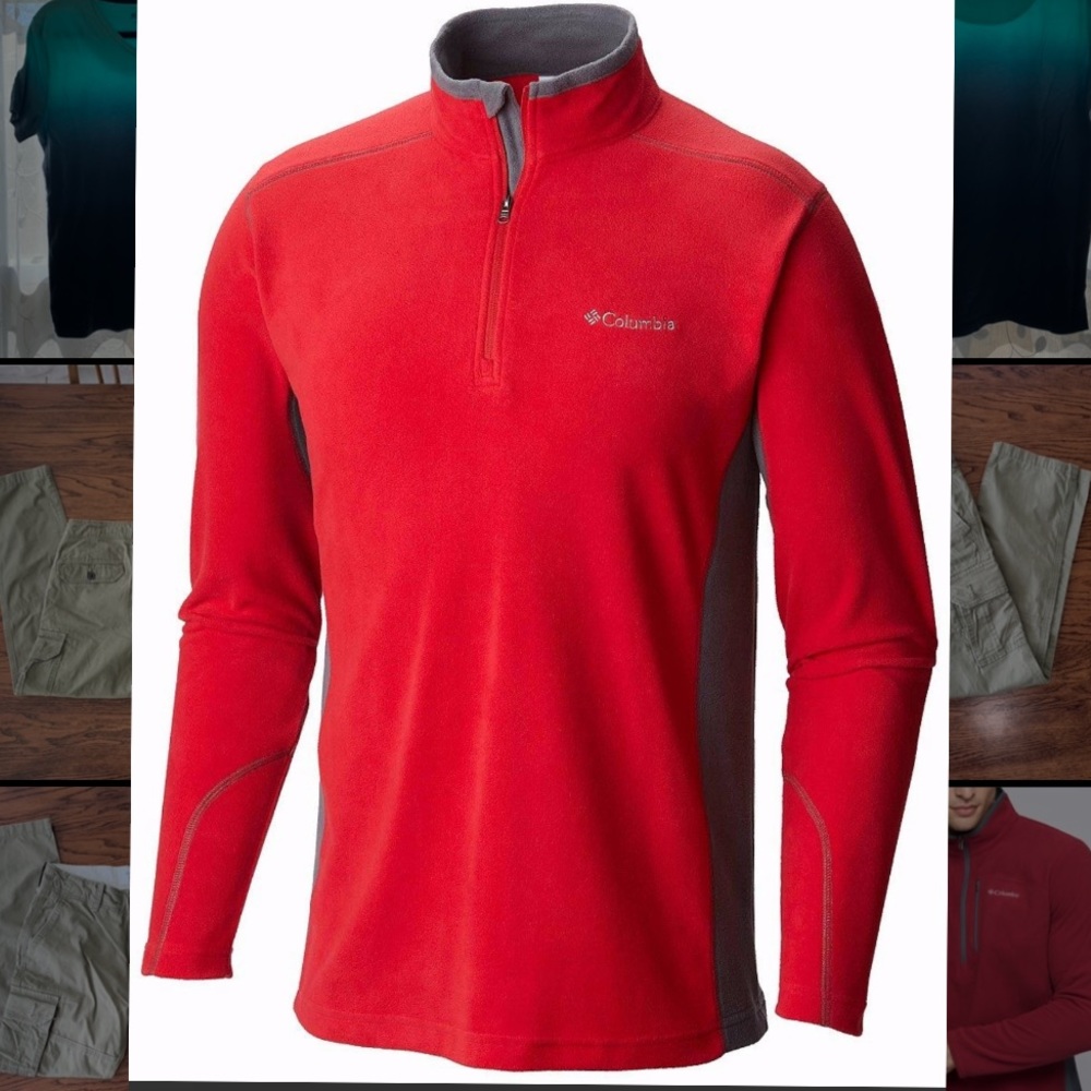 NWT Columbia Klamath Range half-zip